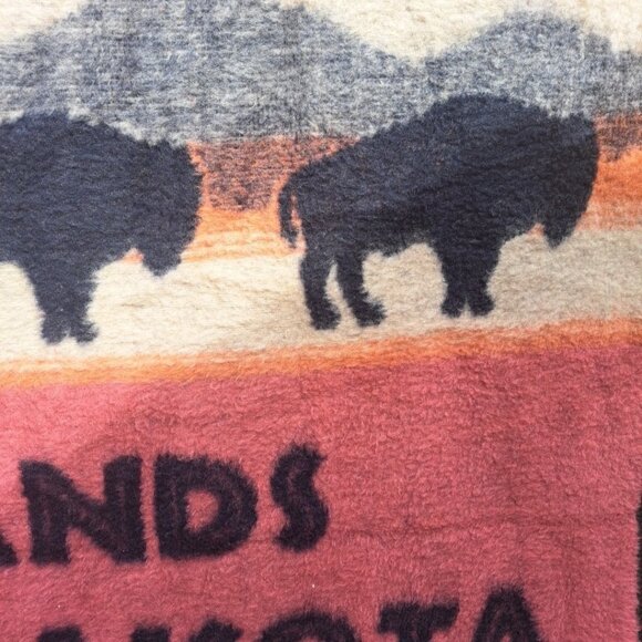 Earth Ragz 55 X 46 Badlands South Dakota Throw Blanket - Picture 2 of 5